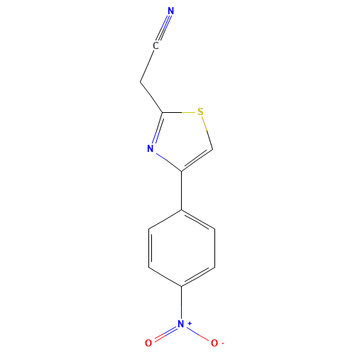 2-[4-(4-NITROPHENYL)-1,3-THIAZOL-2-YL]ACETONITRILE (CAS: 69625-13-4) - Related Chemical Product