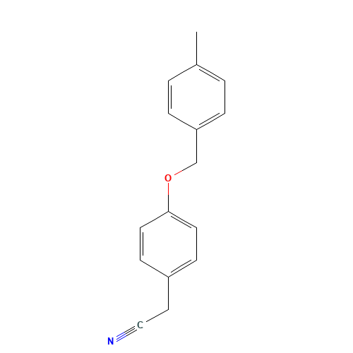 2-(4-[(4-METHYLBENZYL)OXY]PHENYL)ACETONITRILE (CAS: 175135-33-8) - Related Chemical Product