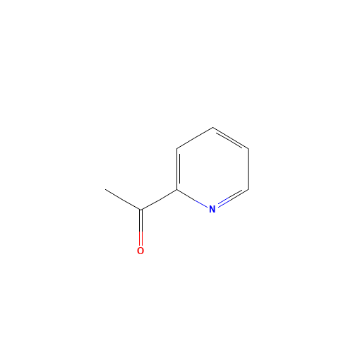 2-Acetylpyridine (CAS: 1122-62-9) - Chemical Structure and Molecular Formula 