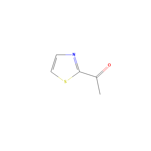 2-Acetylthiazole (CAS: 24295-03-2) - Chemical Structure and Molecular Formula 