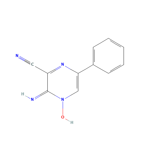 2-AMINO-3-CYANO-5-PHENYLPYRAZIN-1-IUM-1-OLATE (CAS: 50627-20-8) - Related Chemical Product