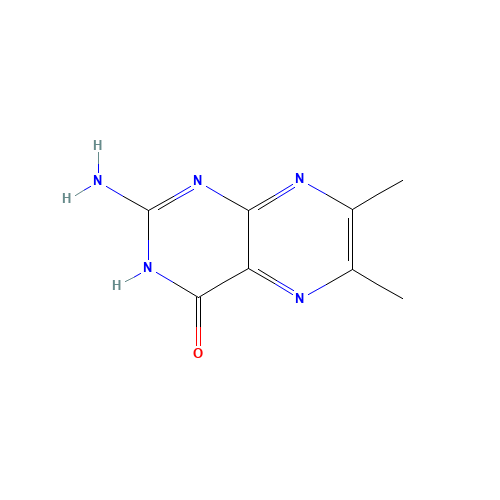 2-AMINO-6,7-DIMETHYL-4-HYDROXYPTERIDINE (CAS: 611-55-2) - Related Chemical Product