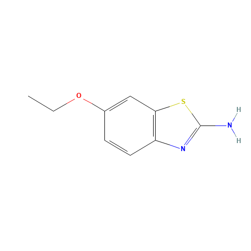 2-Amino-6-ethoxybenzothiazole (CAS: 94-45-1) - Related Chemical Product
