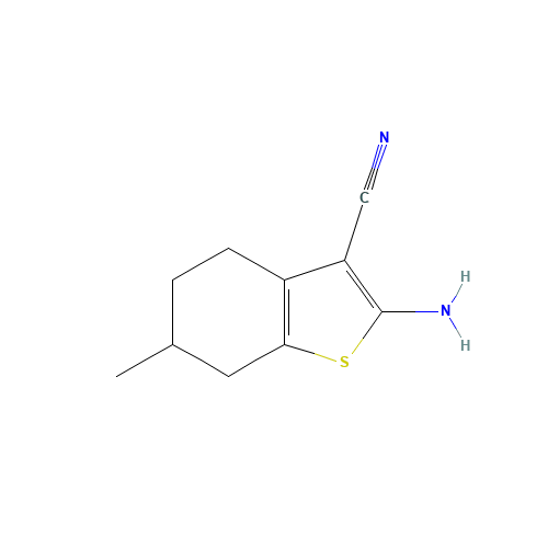 2-AMINO-6-METHYL-4,5,6,7-TETRAHYDRO-1-BENZOTHIOPHENE-3-CARBONITRILE (CAS: 42225-04-7) - Related Chemical Product