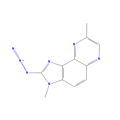 2-AZIDO-3,8-DIMETHYLIMIDAZO[4,5-F]QUINOXALINE (CAS: 120018-43-1) - Related Chemical Product
