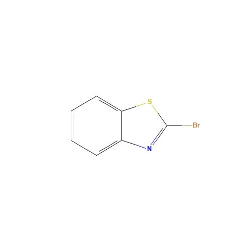 2-Bromo-1,3-benzothiazole (CAS: 2516-40-7) - Chemical Structure and Molecular Formula 