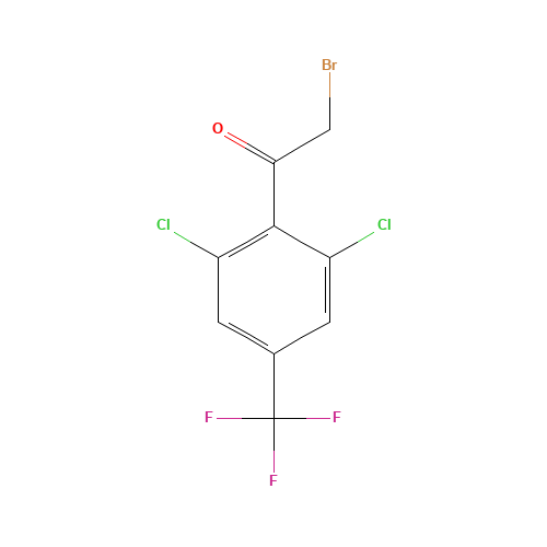2-BROMO-2',6'-DICHLORO-4'-(TRIFLUOROMETHYL)-ACETOPHENONE (CAS: 175205-89-7) - Related Chemical Product