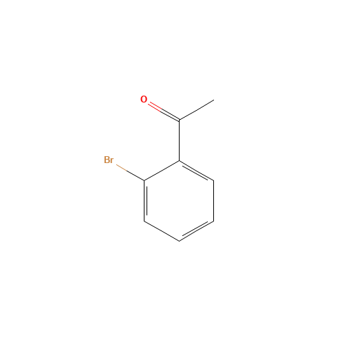 2'-Bromoacetophenone (CAS: 2142-69-0) - Chemical Structure and Molecular Formula 