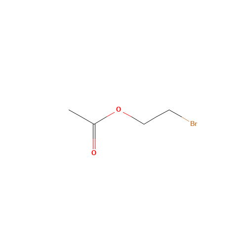 2-Bromoethyl acetate (CAS: 927-68-4) - Chemical Structure and Molecular Formula 