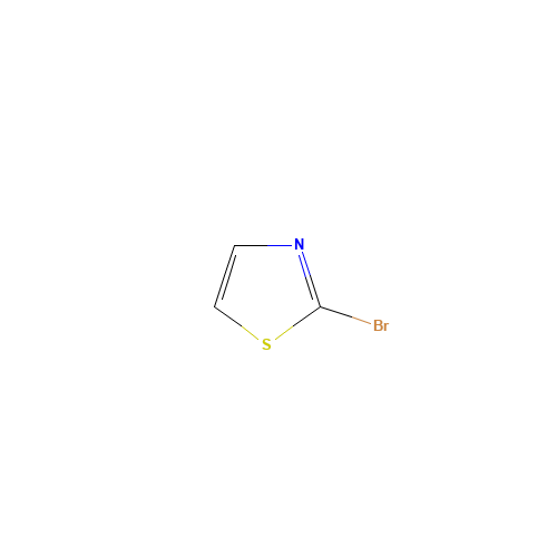 2-Bromothiazole (CAS: 3034-53-5) - Chemical Structure and Molecular Formula 