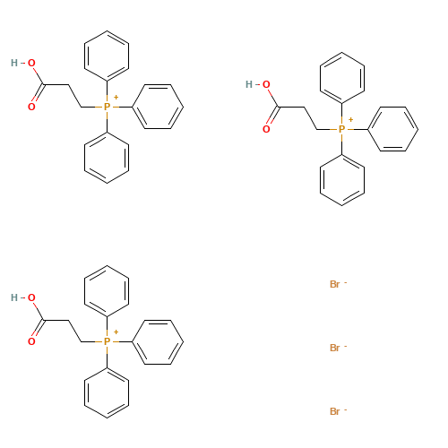 (2-CARBOXYETHYL)TRIPHENYLPHOSPHONIUM TRIBROMIDE (CAS: 55985-85-8) - Related Chemical Product