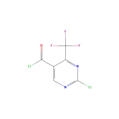 2-CHLORO-4-(TRIFLUOROMETHYL)PYRIMIDINE-5-CARBONYL CHLORIDE (CAS: 154934-99-3) - Related Chemical Product