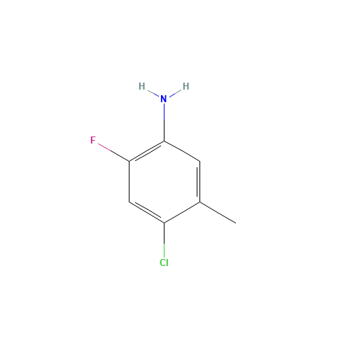 2-CHLORO-4-FLUORO-5-METHYL ANILINE (CAS: 116759-33-2) - Related Chemical Product