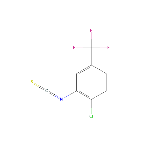 2-CHLORO-5-(TRIFLUOROMETHYL)PHENYL ISOTHIOCYANATE (CAS: 23165-49-3) - Related Chemical Product