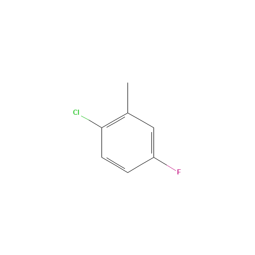 2-Chloro-5-fluorotoluene (CAS: 33406-96-1) - Chemical Structure and Molecular Formula 