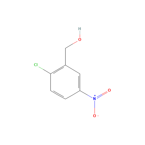 2-CHLORO-5-NITROBENZYL ALCOHOL (CAS: 80866-80-4) - Chemical Structure and Molecular Formula 