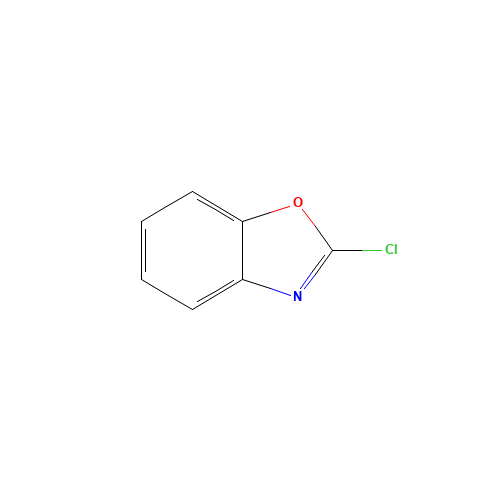 2-Chlorobenzoxazole (CAS: 615-18-9) - Chemical Structure and Molecular Formula 