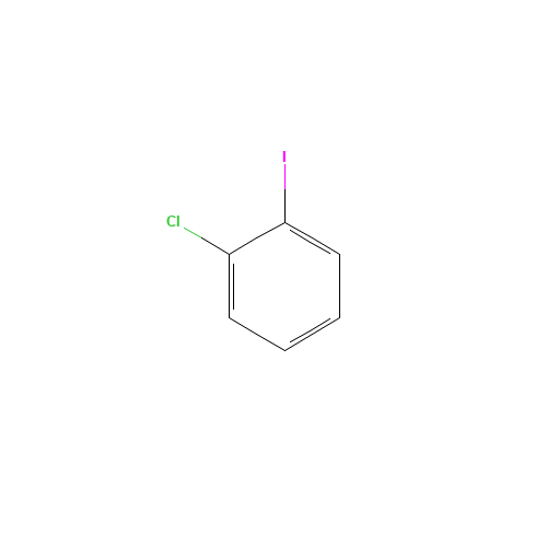 1-Chloro-2-iodobenzene (CAS: 615-41-8) - Chemical Structure and Molecular Formula 