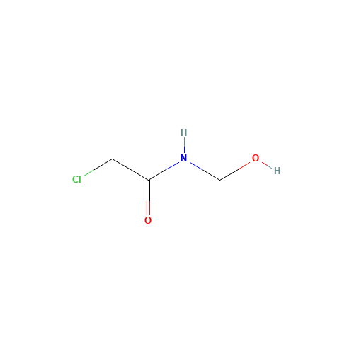 N-Methylolchloroacetamide (CAS: 2832-19-1) - Chemical Structure and Molecular Formula 