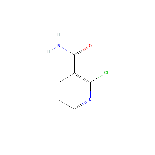 2-Chloronicotinamide (CAS: 10366-35-5) - Chemical Structure and Molecular Formula 