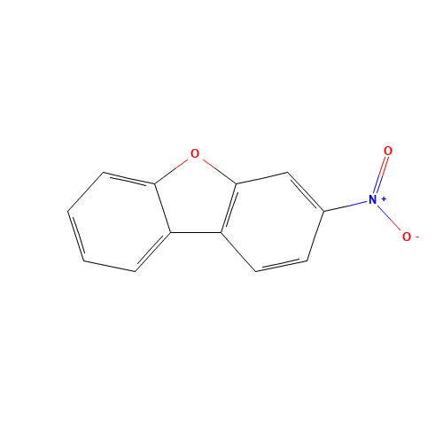 3-Nitrodibenzofuran (CAS: 5410-97-9) - Chemical Structure and Molecular Formula 