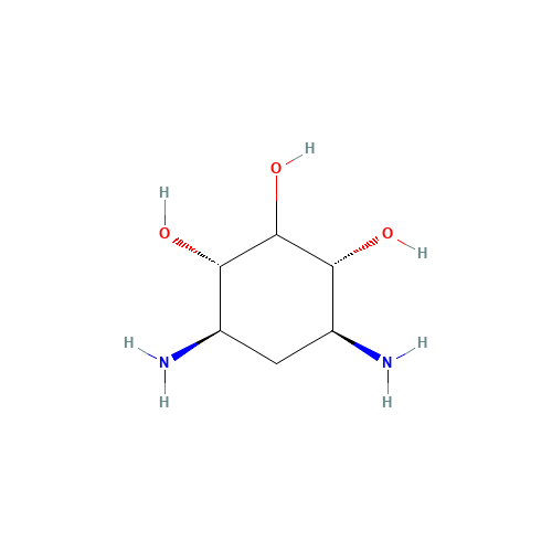 2-DEOXYSTREPTAMINE,DIHYDROBROMIDE (CAS: 2037-48-1) - Chemical Structure and Molecular Formula 