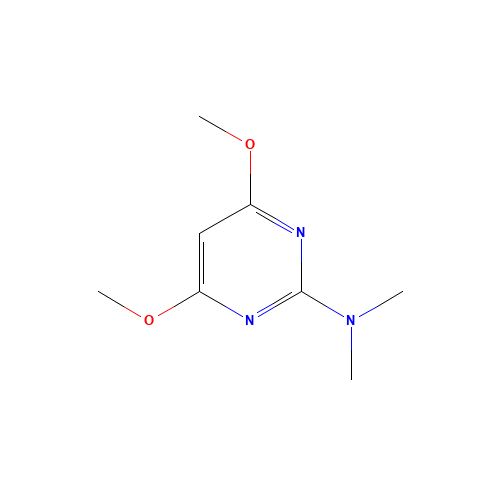 2-Dimethylamino-4,6-dimethoxypyrimidine (CAS: 56873-65-5) - Related Chemical Product