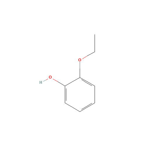 2-Ethoxyphenol (CAS: 94-71-3) - Chemical Structure and Molecular Formula 