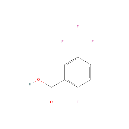 2-FLUORO-5-(TRIFLUOROMETHYL)BENZOIC ACID (CAS: 115029-23-7) - Related Chemical Product