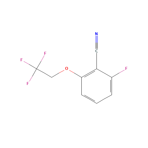 2-FLUORO-6-(2,2,2-TRIFLUOROETHOXY)BENZONITRILE (CAS: 119584-74-6) - Related Chemical Product