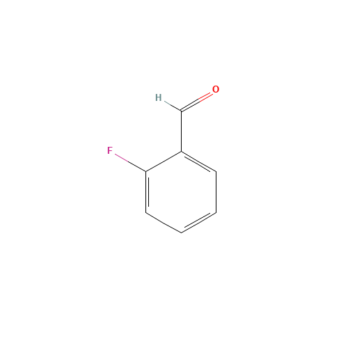 2-Fluorobenzaldehyde (CAS: 446-52-6) - Chemical Structure and Molecular Formula 