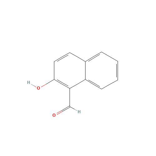 2-Hydroxy-1-naphthaldehyde (CAS: 708-06-5) - Chemical Structure and Molecular Formula 