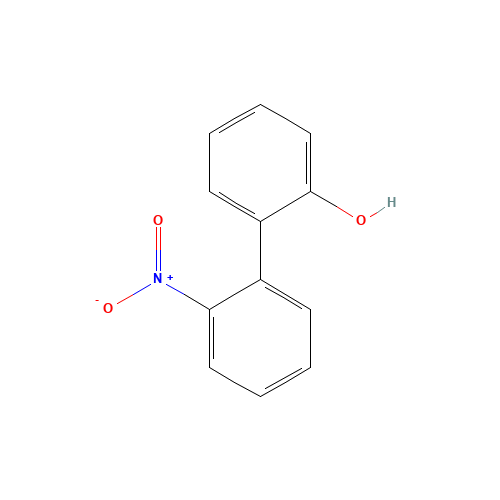 2-Hydroxy-2'-nitrobiphenyl (CAS: 20281-21-4) - Chemical Structure and Molecular Formula 
