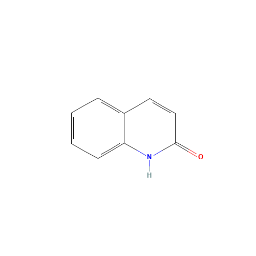 2-Quinolinol (CAS: 59-31-4) - Chemical Structure and Molecular Formula 