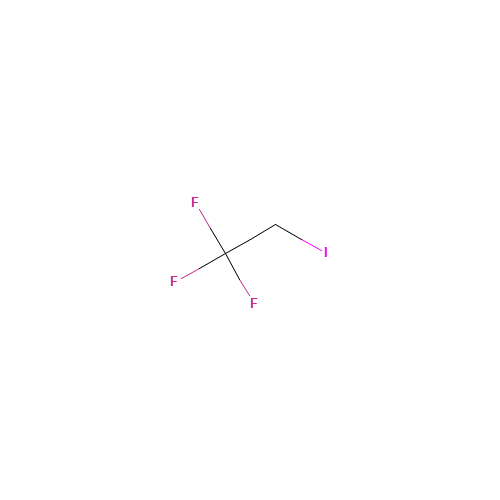 2-Iodo-1,1,1-trifluoroethane (CAS: 353-83-3) - Chemical Structure and Molecular Formula 