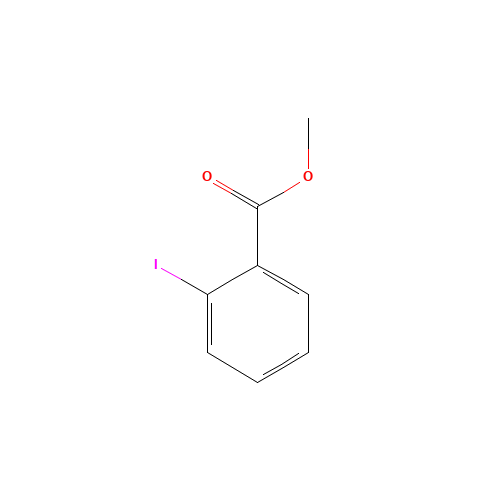 Methyl 2-iodobenzoate (CAS: 610-97-9) - Chemical Structure and Molecular Formula 