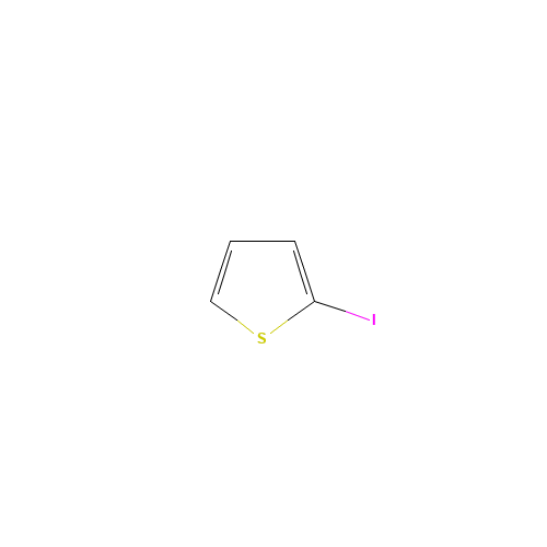 2-Iodothiophene (CAS: 3437-95-4) - Chemical Structure and Molecular Formula 