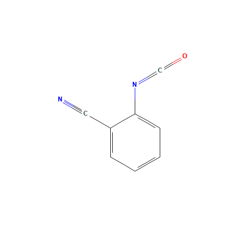 2-CYANOPHENYL ISOCYANATE (CAS: 42066-86-4) - Chemical Structure and Molecular Formula 
