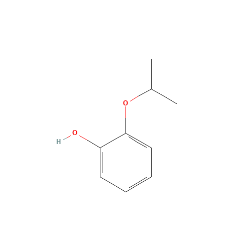 2-Isopropoxyphenol (CAS: 4812-20-8) - Chemical Structure and Molecular Formula 