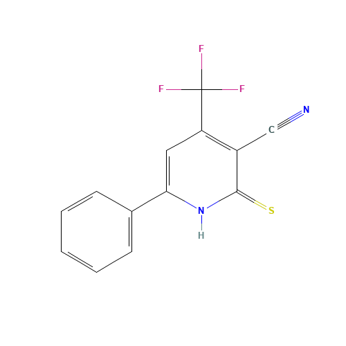 2-MERCAPTO-6-PHENYL-4-(TRIFLUOROMETHYL)NICOTINONITRILE (CAS: 104960-49-8) - Related Chemical Product