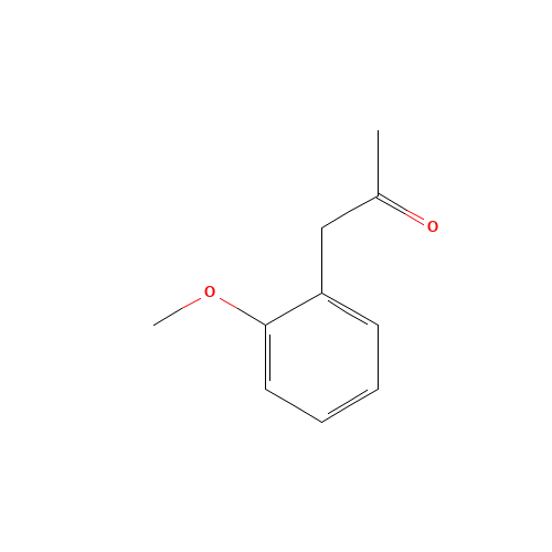 2-Methoxyphenylacetone (CAS: 5211-62-1) - Chemical Structure and Molecular Formula 