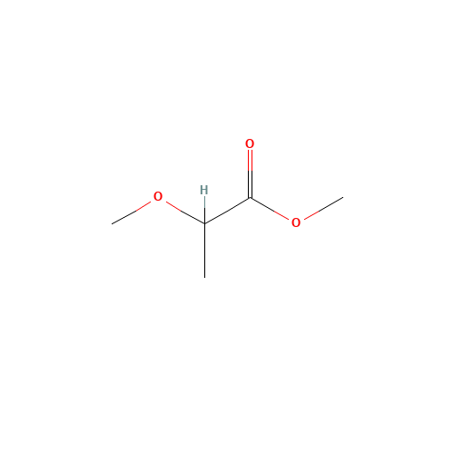 METHYL 2-METHOXYPROPIONATE (CAS: 17639-76-8) - Chemical Structure and Molecular Formula 