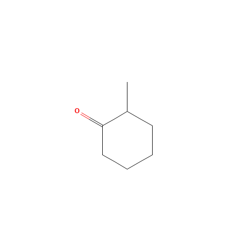 2-Methylcyclohexanone (CAS: 583-60-8) - Chemical Structure and Molecular Formula 