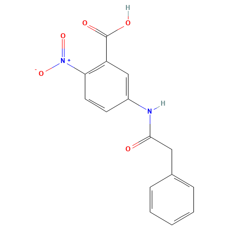 2-NITRO-5-(PHENYLACETYLAMINO)-BENZOIC ACID (CAS: 52033-70-2) - Related Chemical Product