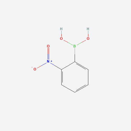 2-Nitrophenylboronic acid chemical structure 2-Nitrophenylboronic acid (CAS: 5570-19-4) - Chemical Structure and Molecular Formula