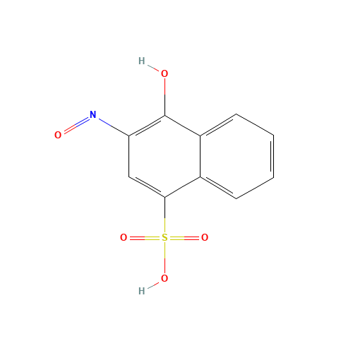 2-NITROSO-1-NAPHTHOL-4-SULFONIC ACID (CAS: 3682-32-4) - Related Chemical Product