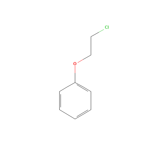 2-Phenoxyethyl chloride (CAS: 622-86-6) - Chemical Structure and Molecular Formula 