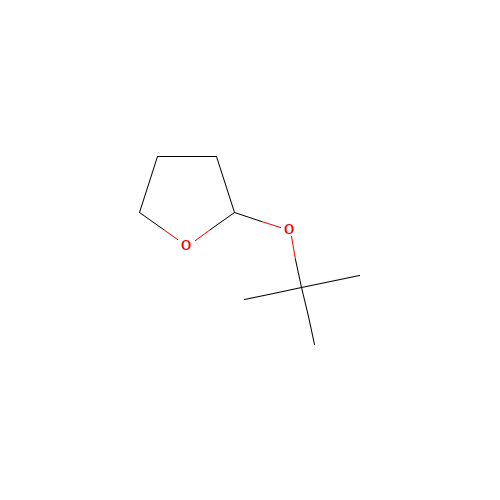2-TERT-BUTOXYTETRAHYDROFURAN (CAS: 1927-59-9) - Chemical Structure and Molecular Formula 