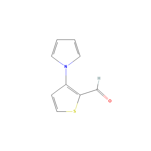3-(1H-PYRROL-1-YL)-2-THIOPHENECARBALDEHYDE (CAS: 107073-28-9) - Related Chemical Product