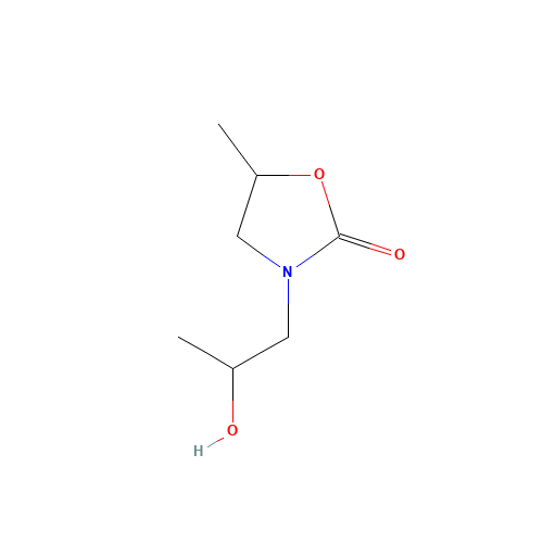 3-(2-HYDROXYPROPYL)-5-METHYL-2-OXAZOLIDINONE (CAS: 3375-84-6) - Related Chemical Product
